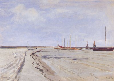 Coastal Landscape near Prerow by Louis Douzette